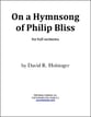 On a Hymnsong of Philip Bliss Orchestra sheet music cover